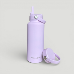 Stainless Steel Drink Bottle - Lavendar