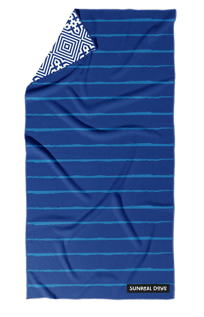 Navy Horizon - Gym Towel