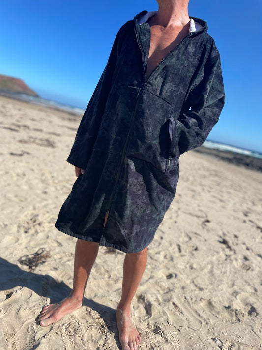 Forest Storm - Adult Zip Up Towel Hoodie