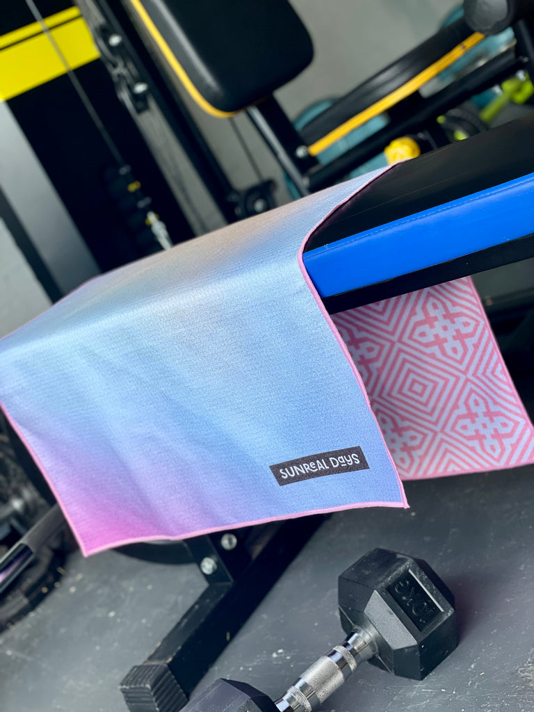 Sand free sports yoga gym towel 