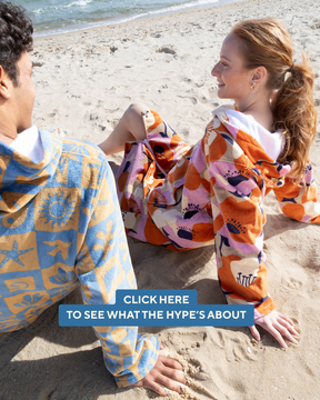 Sunreal Days showcasing their huge variety of Zipper Hooded Towels. Made from 100% cotton. Absorbent, natural and cosy.