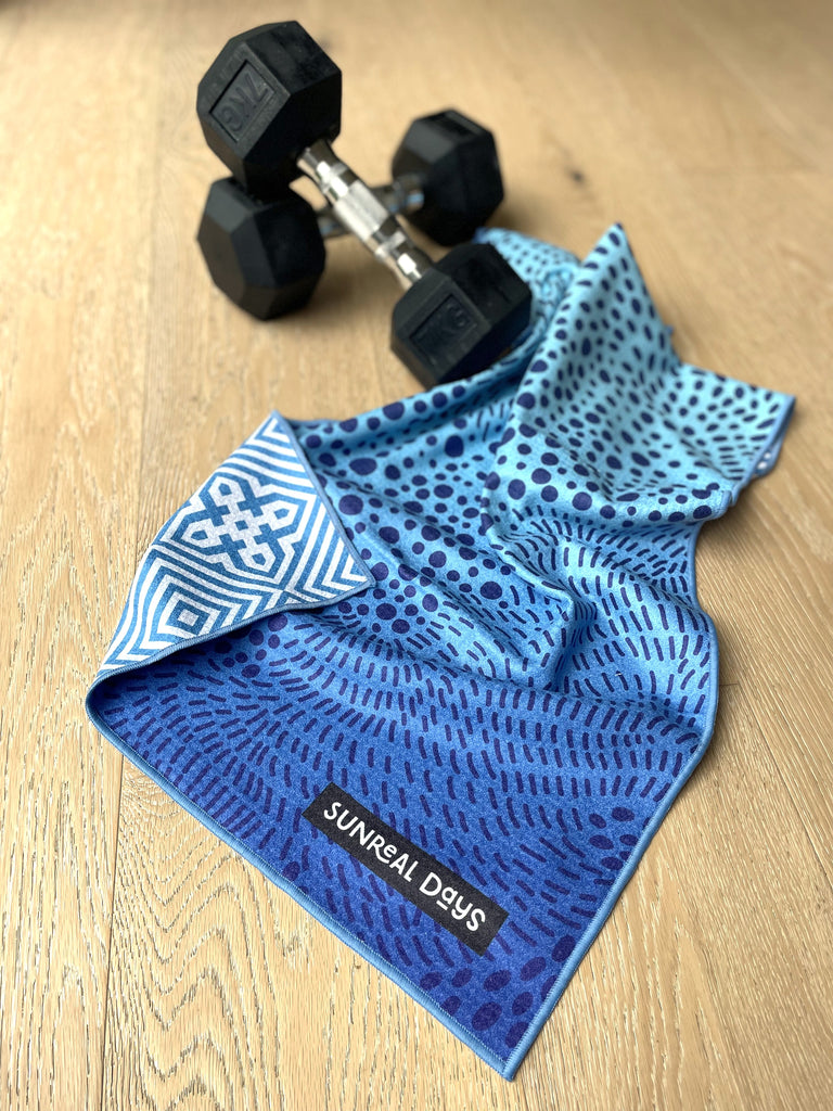 Sand free yoga sports gym towel 