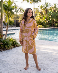 Rustic Paradise - Zip Up Towel Hoodie