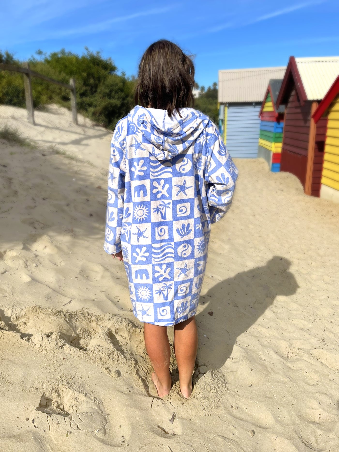 Towelling Hoodie Cotton Towelling Beach Robe Ladies Terry Towelling Hooded Swim Towelling Hoodie Cotton Towelling Beach Robe Ladies Terry Towelling Hooded Swim