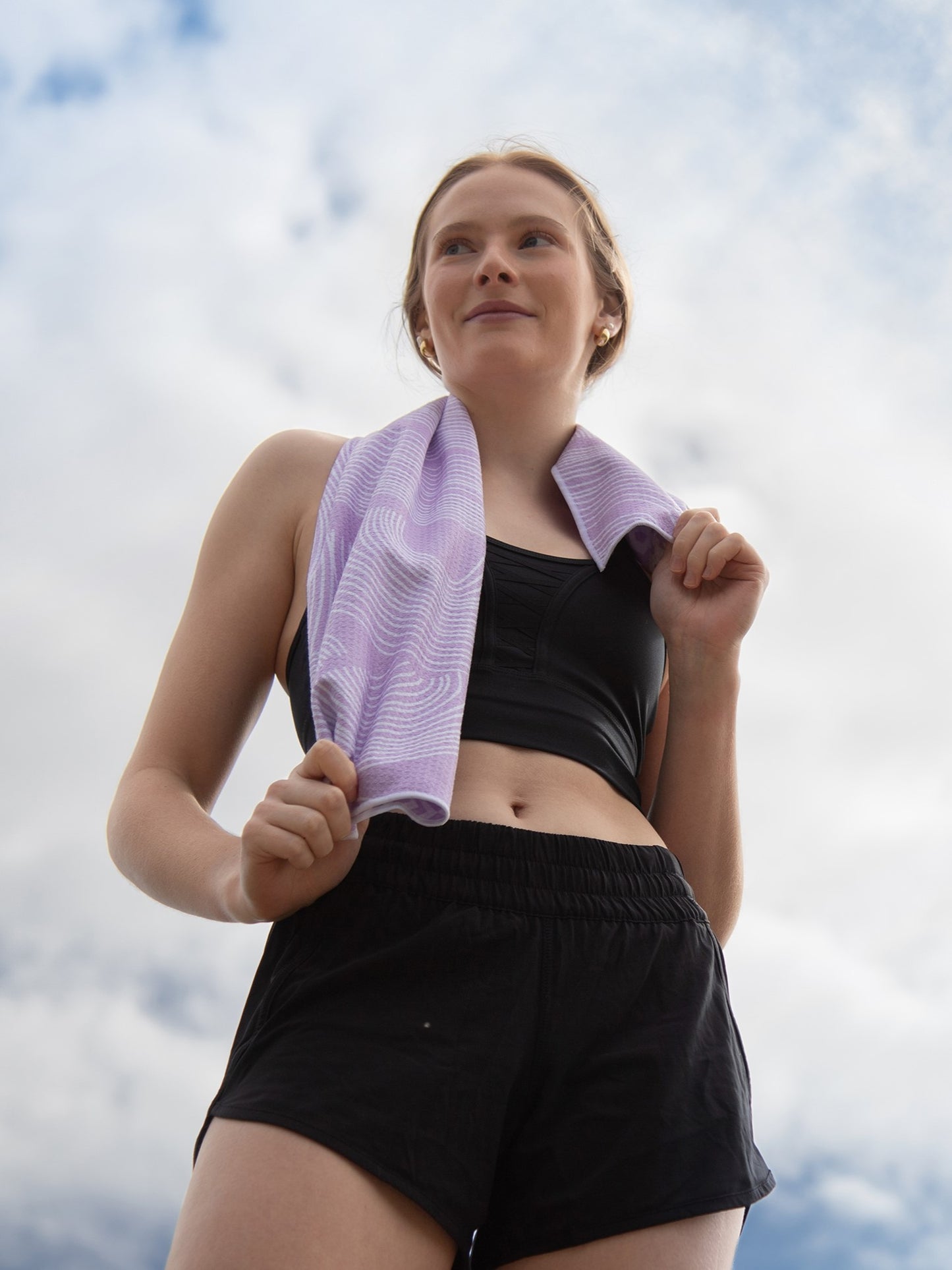 Lilac Power - Gym Towel